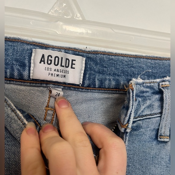 AGOLDE Sophia cropped jean - Picture 5 of 9